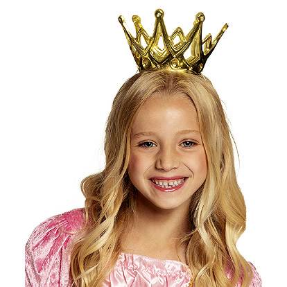 zo grijnzend lichtgewicht Kroon Prinses Kind - Fun-shop