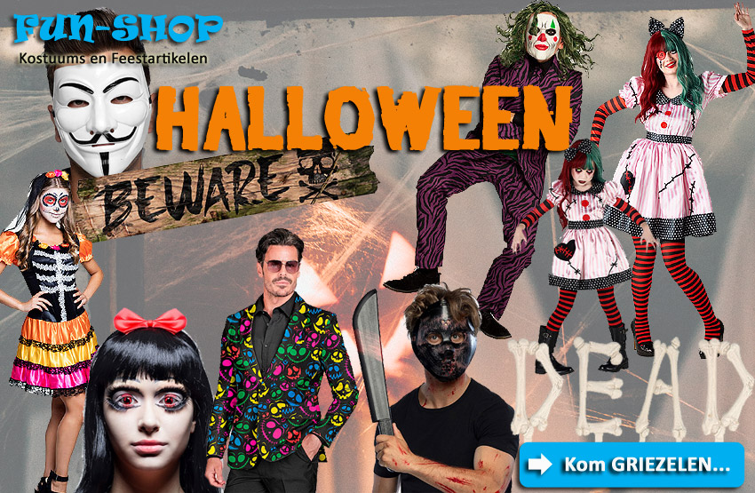 Fun-Shop.be is een betrouwbare partner in verkleedkleding, accessoires en nog zoveel meer voor Carnaval, halloween, oktoberfest,...